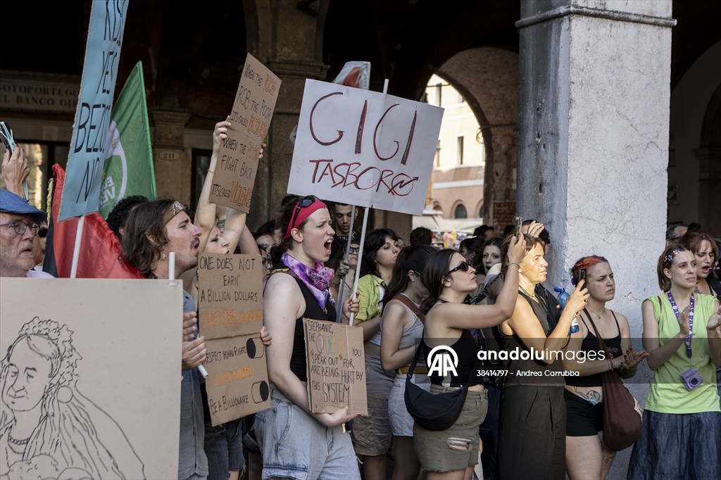Venice activists call for ‘No Bezos, No War’ march to protest billionaire’s wedding
