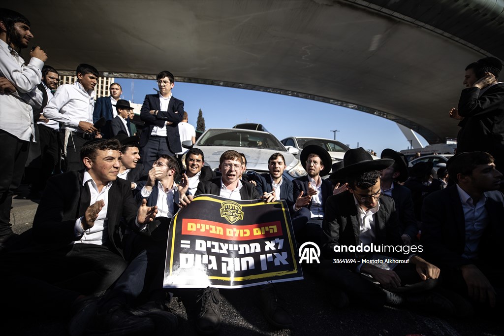 Israel arrests 3 ultra-Orthodox men for dodging military draft in first-ever police action