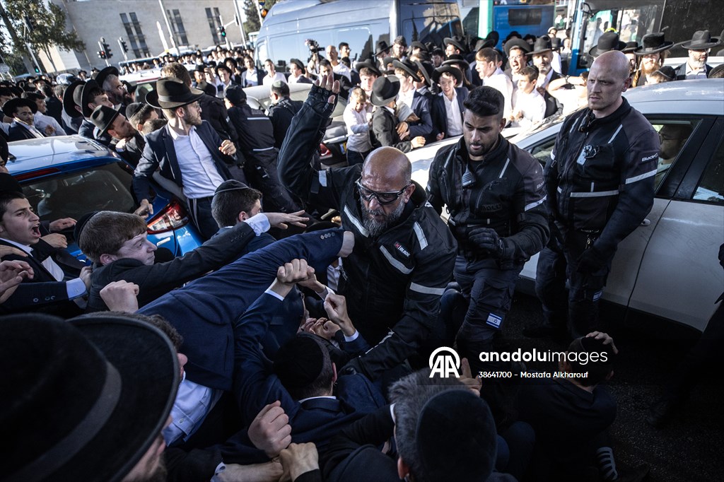 Israel arrests 3 ultra-Orthodox men for dodging military draft in first-ever police action