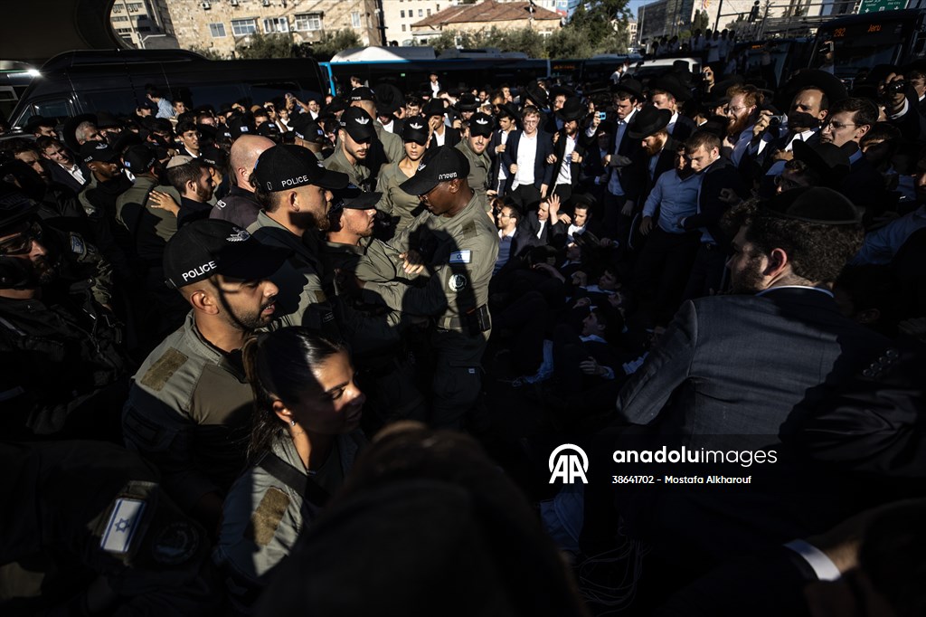 Israel arrests 3 ultra-Orthodox men for dodging military draft in first-ever police action