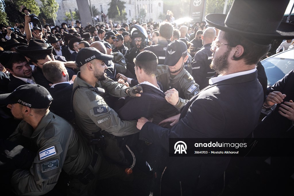Israel arrests 3 ultra-Orthodox men for dodging military draft in first-ever police action