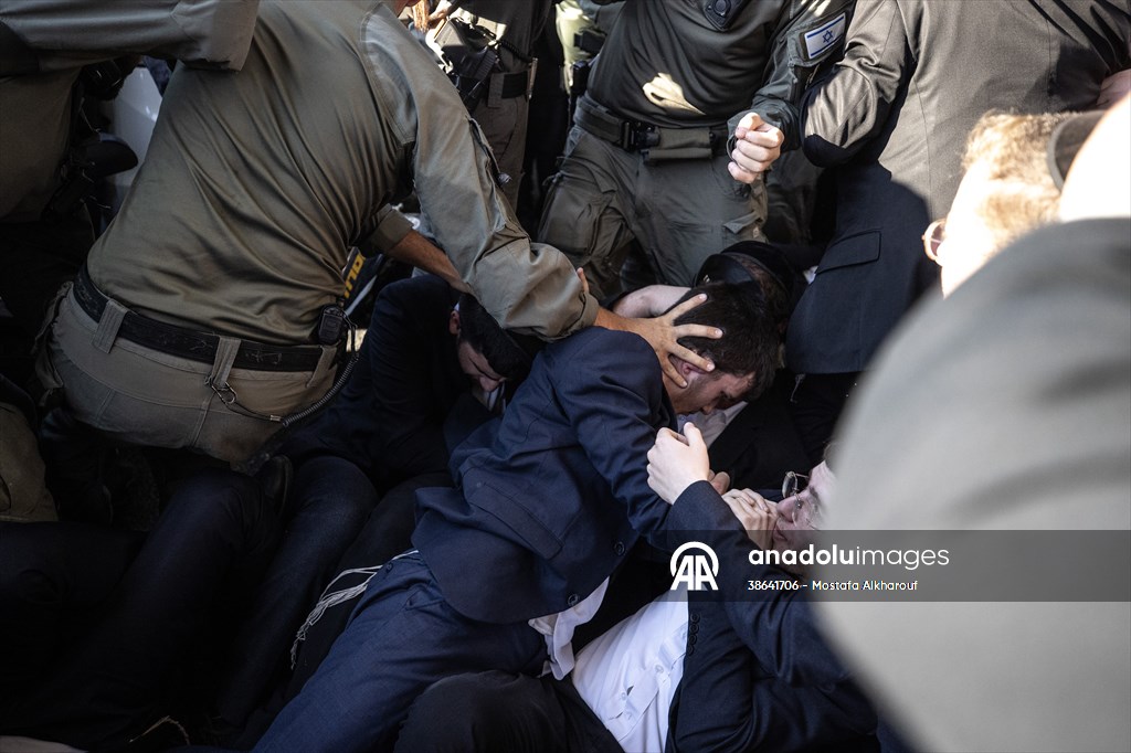 Israel arrests 3 ultra-Orthodox men for dodging military draft in first-ever police action