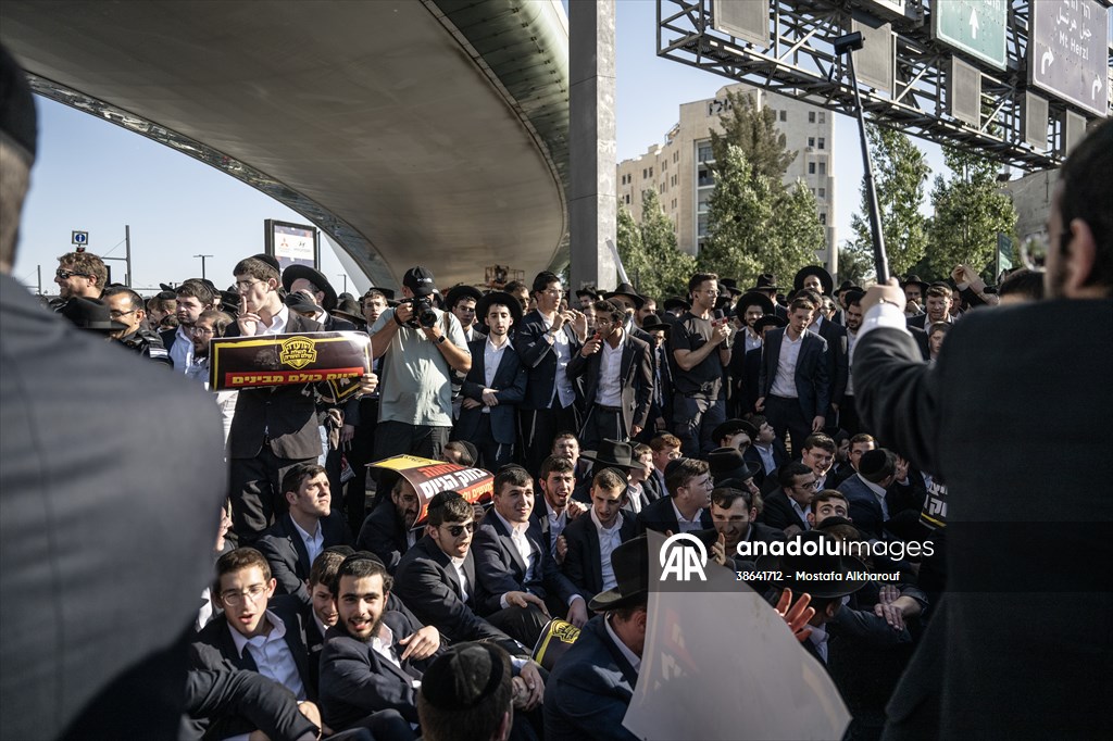 Israel arrests 3 ultra-Orthodox men for dodging military draft in first-ever police action