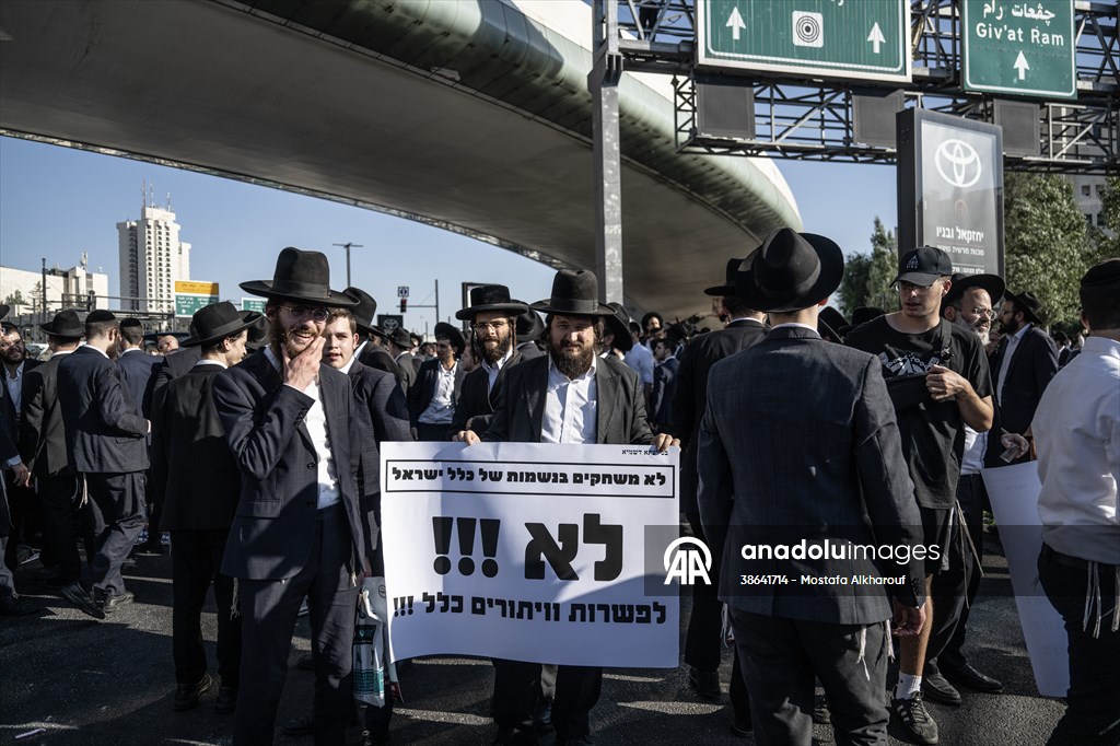 Israel arrests 3 ultra-Orthodox men for dodging military draft in first-ever police action