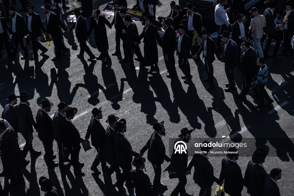 Israel arrests 3 ultra-Orthodox men for dodging military draft in first-ever police action