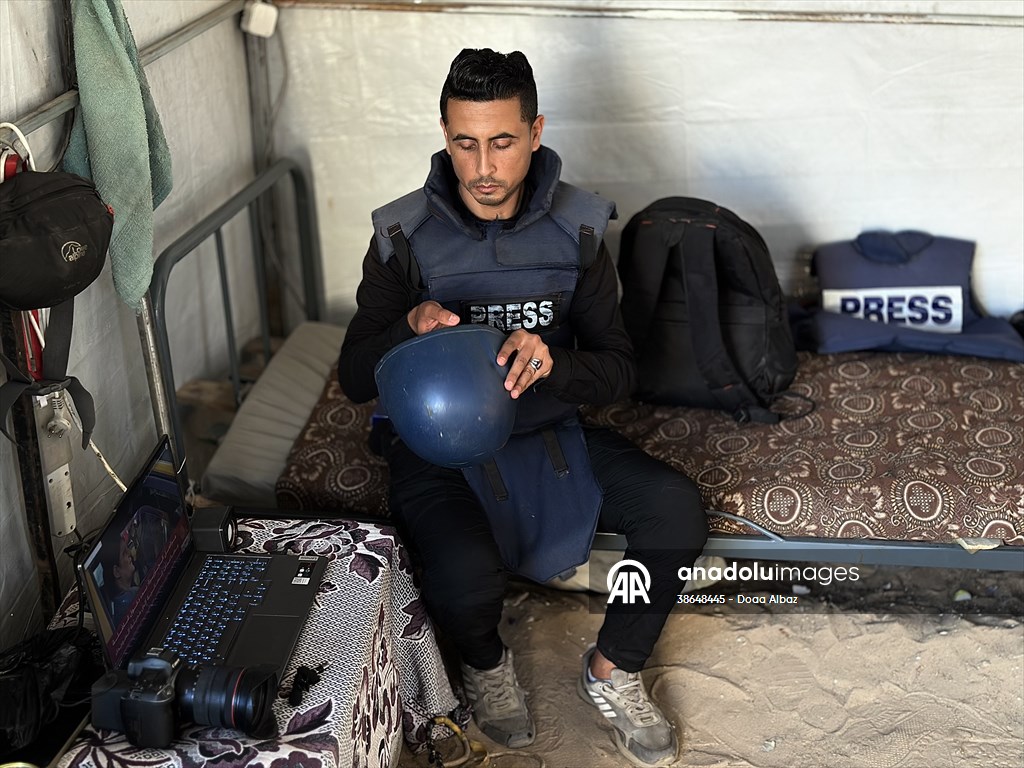 Gazze’de açlıkla mücadele eden AA serbest habercileri insani krizi aktarmayı sürdürüyor