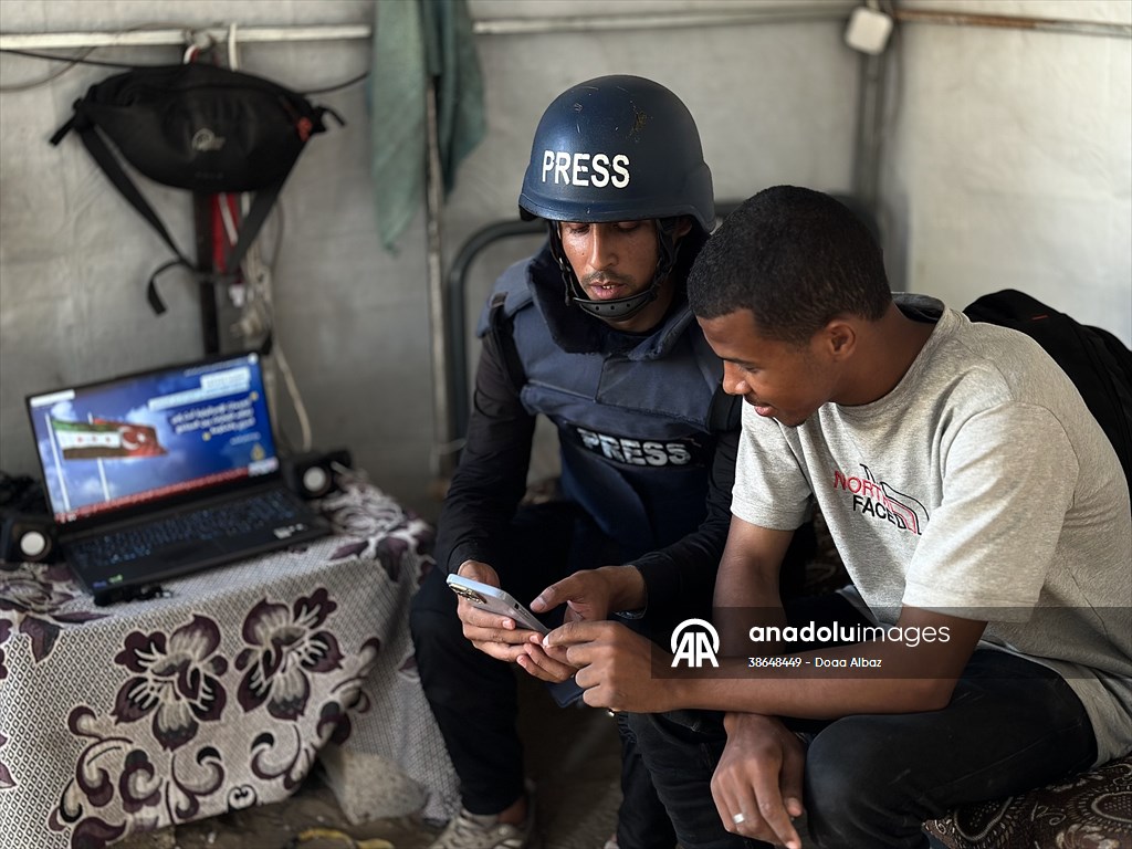 Gazze’de açlıkla mücadele eden AA serbest habercileri insani krizi aktarmayı sürdürüyor