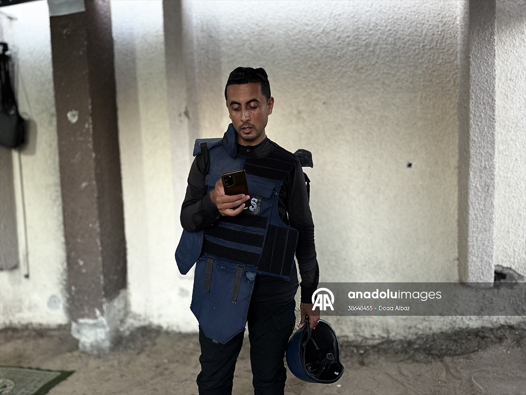 Gazze’de açlıkla mücadele eden AA serbest habercileri insani krizi aktarmayı sürdürüyor