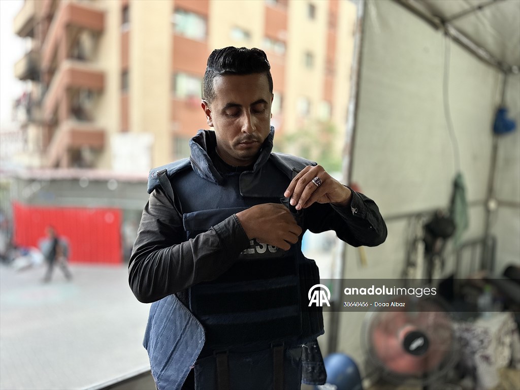 Gazze’de açlıkla mücadele eden AA serbest habercileri insani krizi aktarmayı sürdürüyor