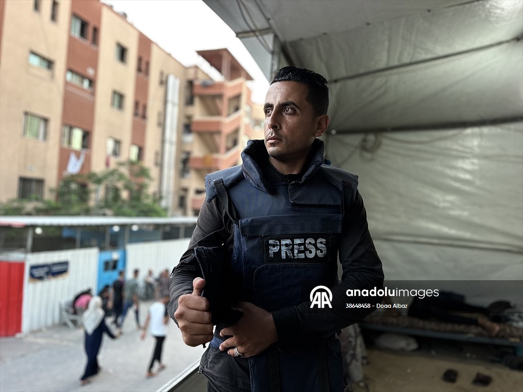 Gazze’de açlıkla mücadele eden AA serbest habercileri insani krizi aktarmayı sürdürüyor