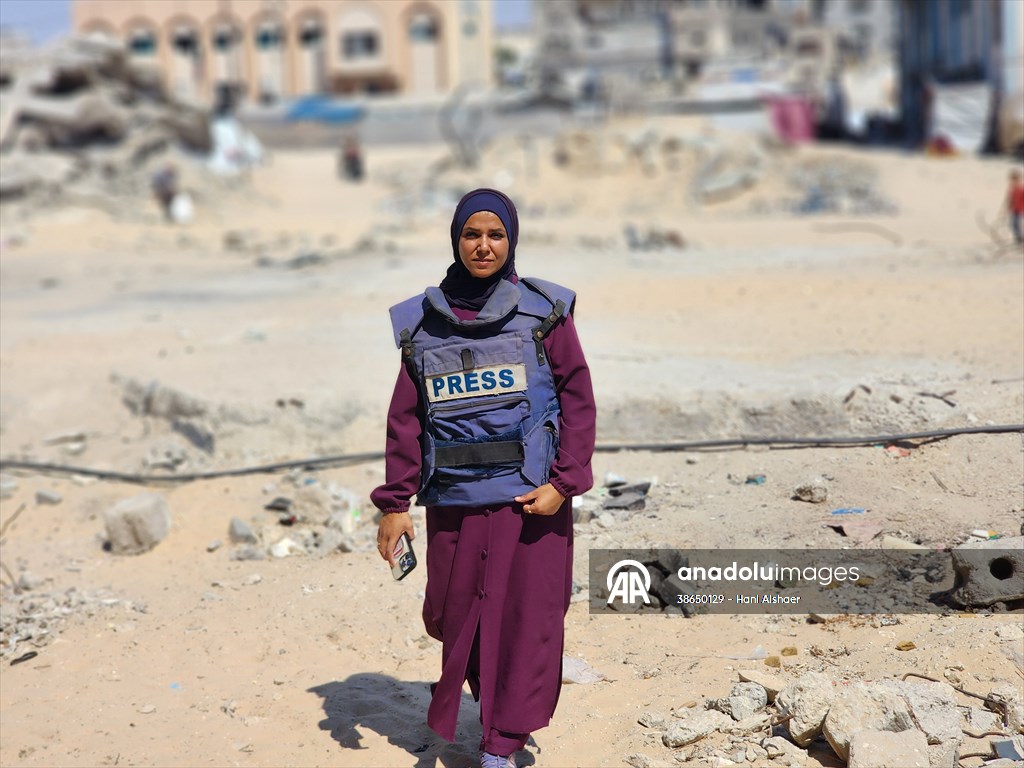 Gazze’de açlıkla mücadele eden AA serbest habercileri insani krizi aktarmayı sürdürüyor