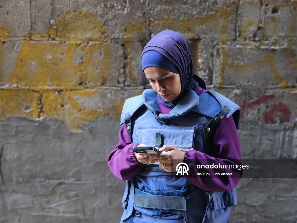 Gazze’de açlıkla mücadele eden AA serbest habercileri insani krizi aktarmayı sürdürüyor