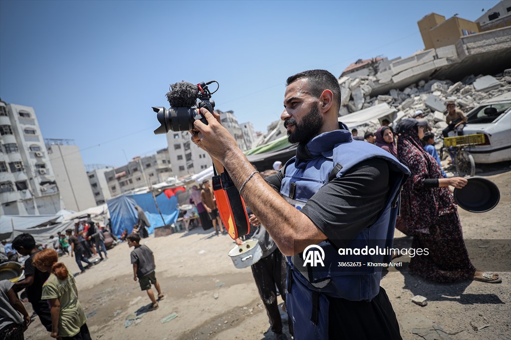 Journalists document daily struggles amid Gaza humanitarian crisis due to Israeli attacks