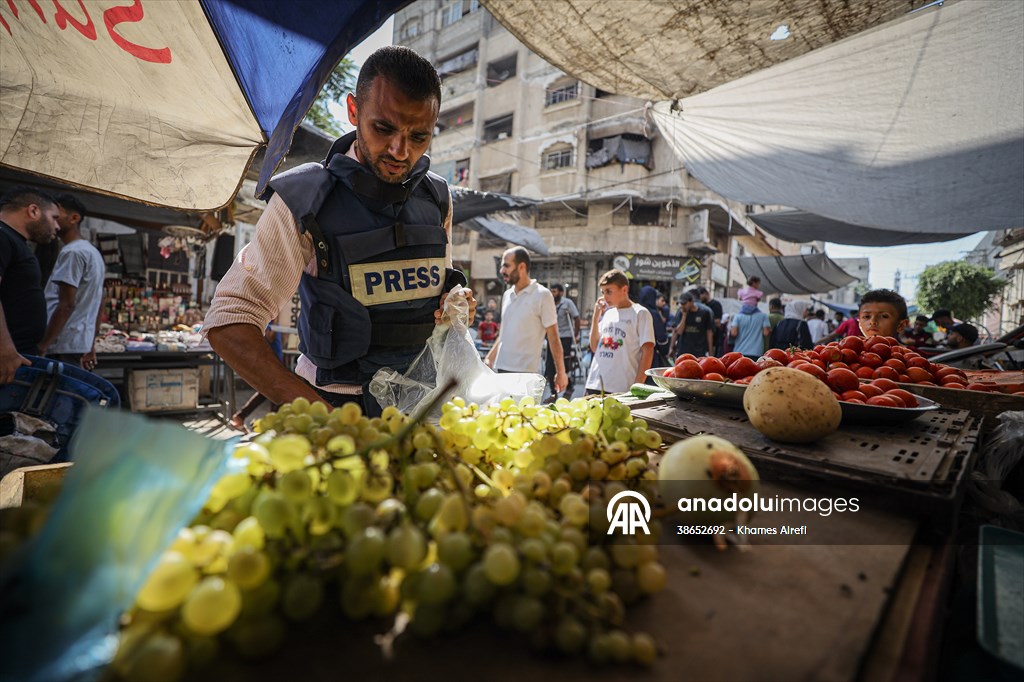 Journalists document daily struggles amid Gaza humanitarian crisis due to Israeli attacks
