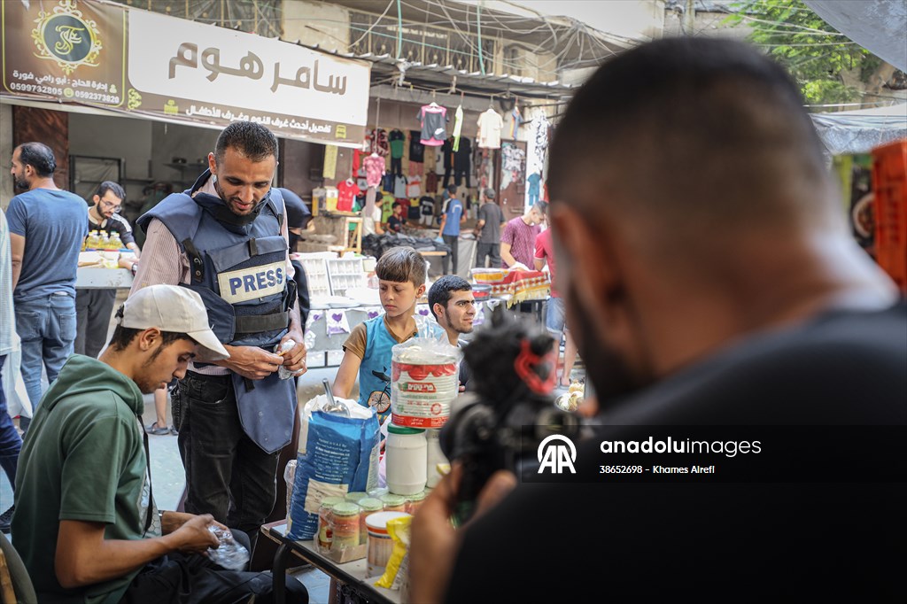Journalists document daily struggles amid Gaza humanitarian crisis due to Israeli attacks
