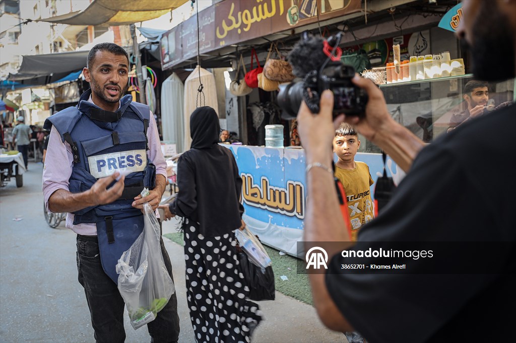 Journalists document daily struggles amid Gaza humanitarian crisis due to Israeli attacks