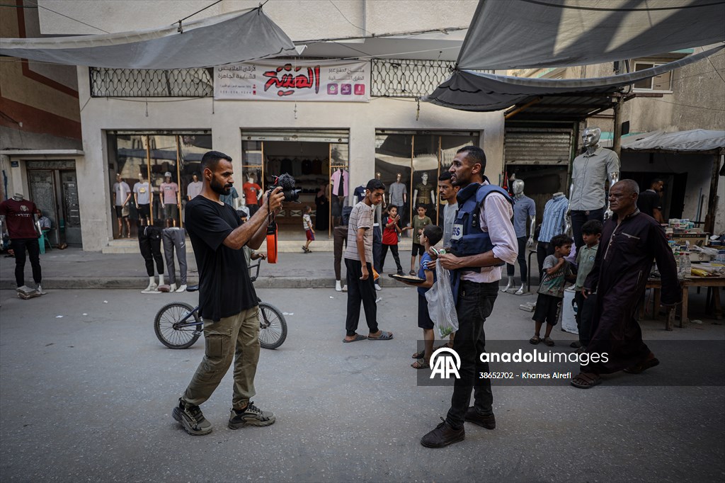 Journalists document daily struggles amid Gaza humanitarian crisis due to Israeli attacks