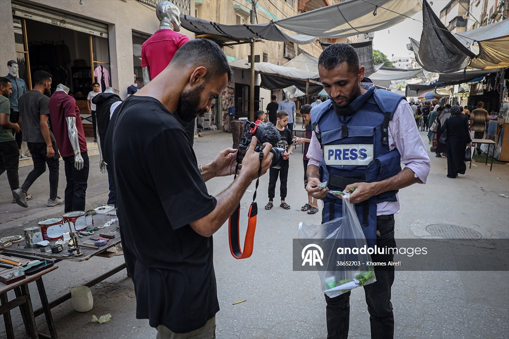 Journalists document daily struggles amid Gaza humanitarian crisis due to Israeli attacks