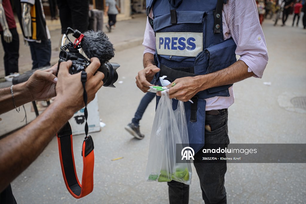 Journalists document daily struggles amid Gaza humanitarian crisis due to Israeli attacks