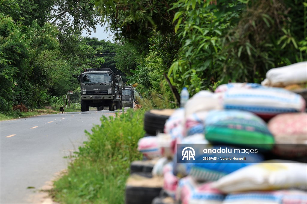 Security measures in Surin amid tensions on the Thai-Cambodian border