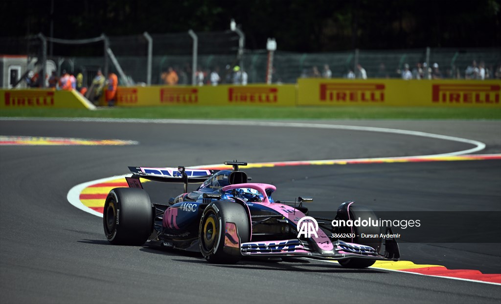 F1 Belgian Grand Prix - Practice
