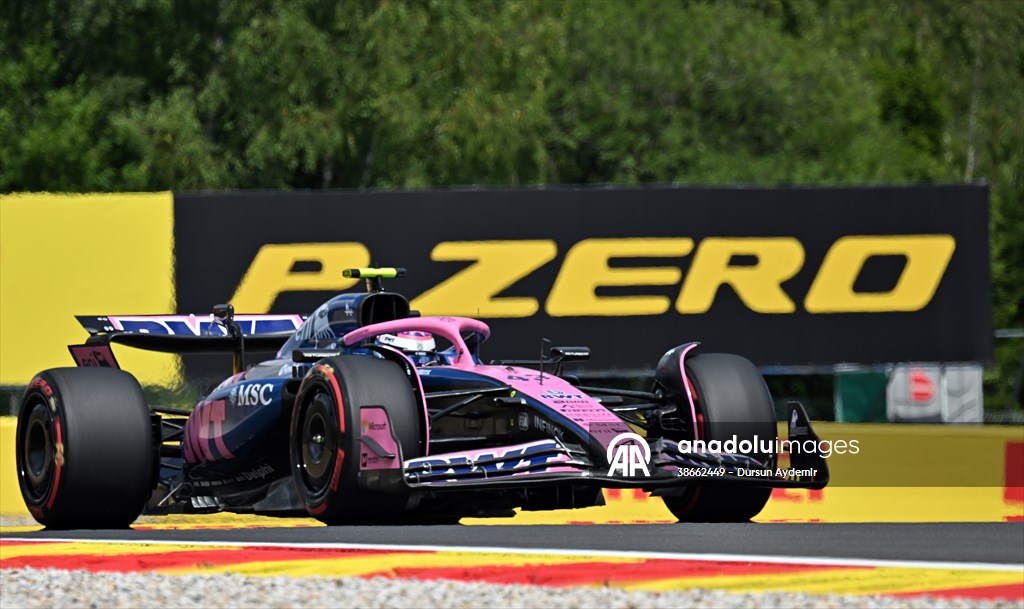 F1 Belgian Grand Prix - Practice