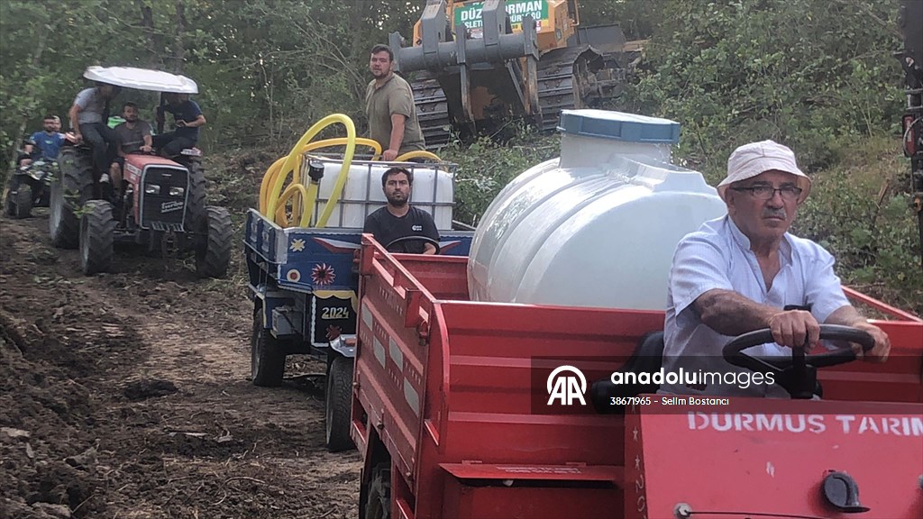 Sakarya'da ormanlık alanda çıkan yangın kontrol altına alındı