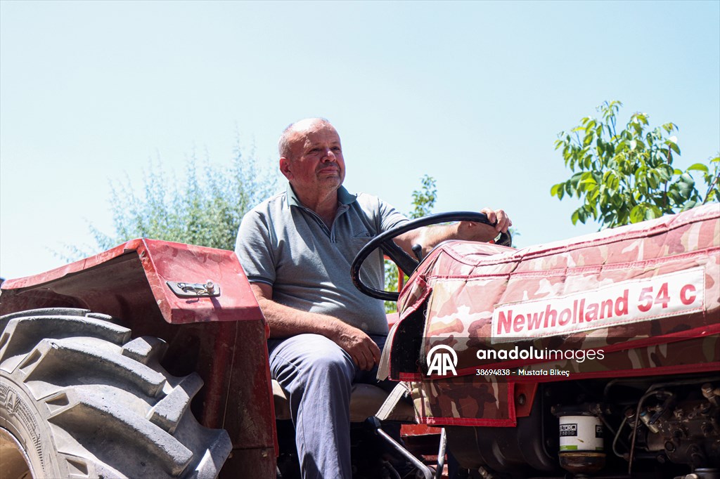 Bursa'da orman yangınına su yetiştirmek için patlak lastikle 2 kilometre katetti
