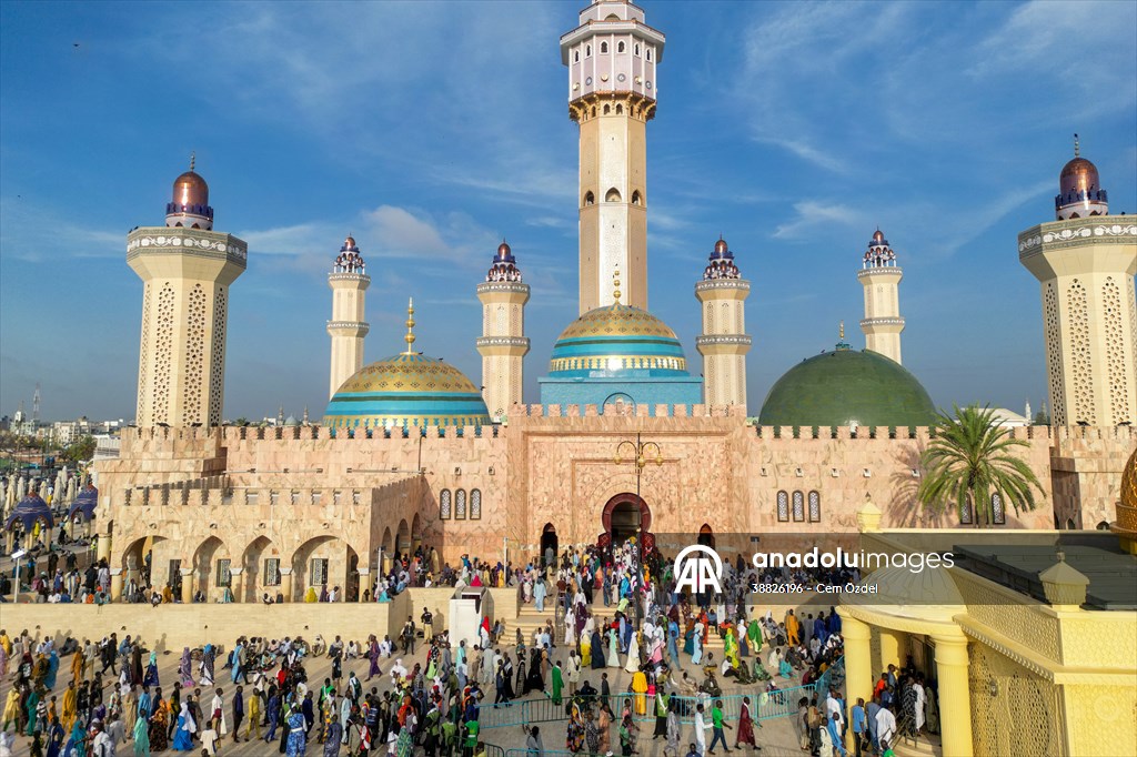 Mouride Sufi followers gather for 'Grand Magal' in Touba, Senegal