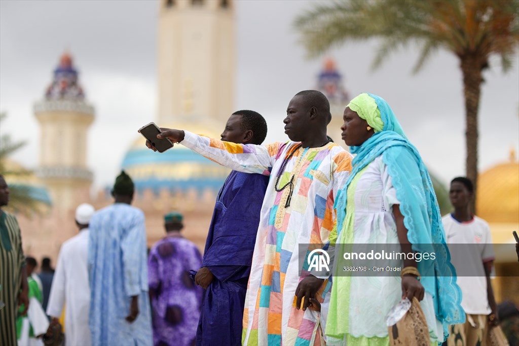 Mouride Sufi followers gather for 'Grand Magal' in Touba, Senegal