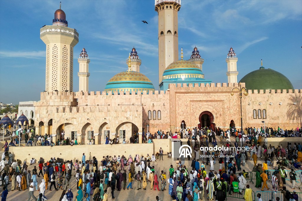 Mouride Sufi followers gather for 'Grand Magal' in Touba, Senegal