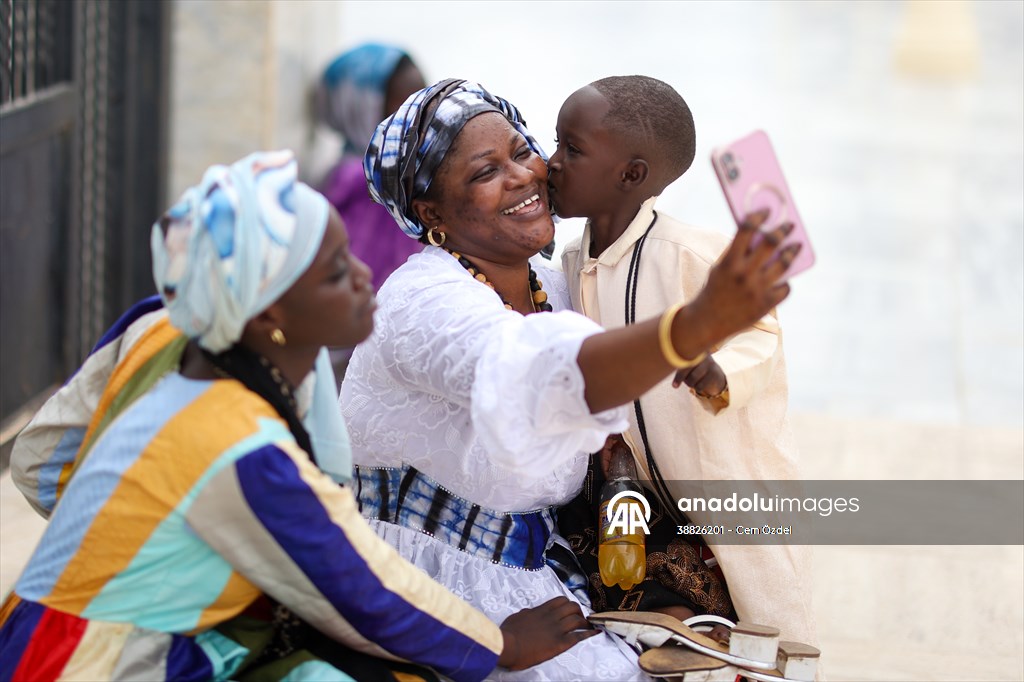 Mouride Sufi followers gather for 'Grand Magal' in Touba, Senegal