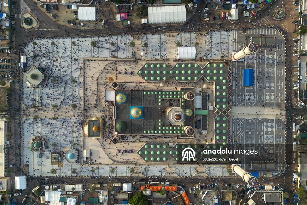 Mouride Sufi followers gather for 'Grand Magal' in Touba, Senegal