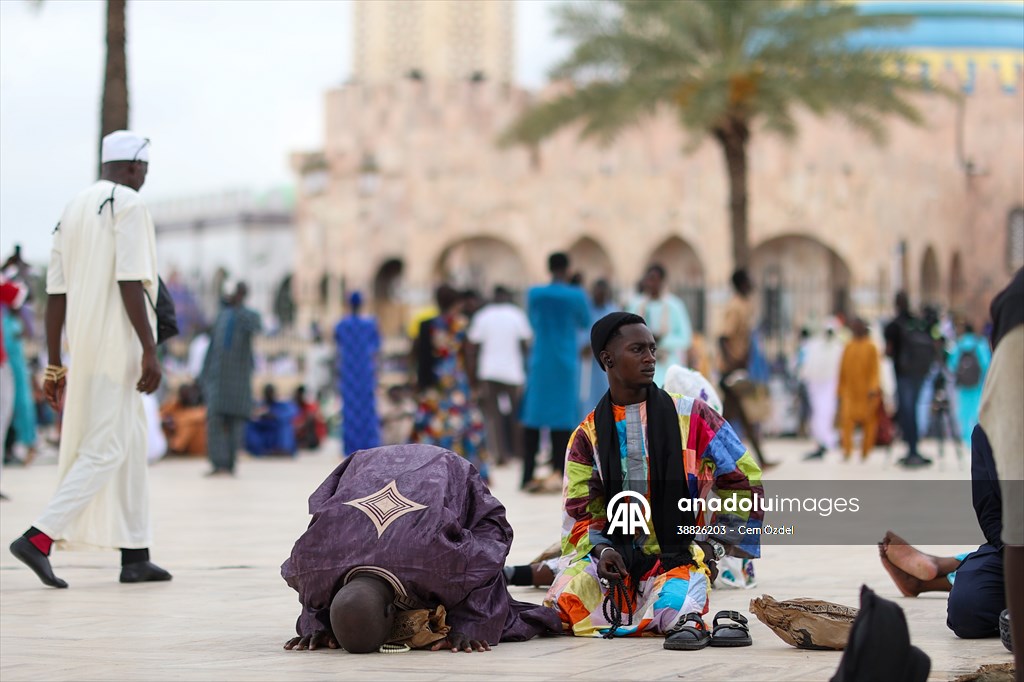Mouride Sufi followers gather for 'Grand Magal' in Touba, Senegal