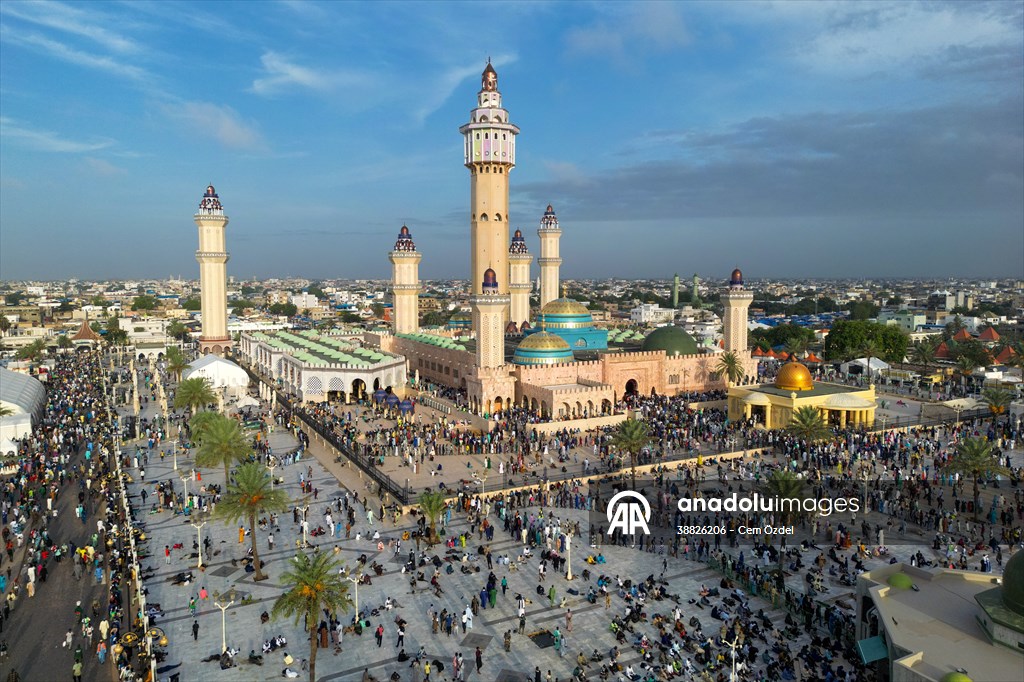 Mouride Sufi followers gather for 'Grand Magal' in Touba, Senegal