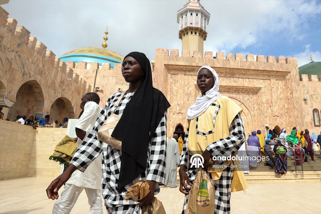 Mouride Sufi followers gather for 'Grand Magal' in Touba, Senegal