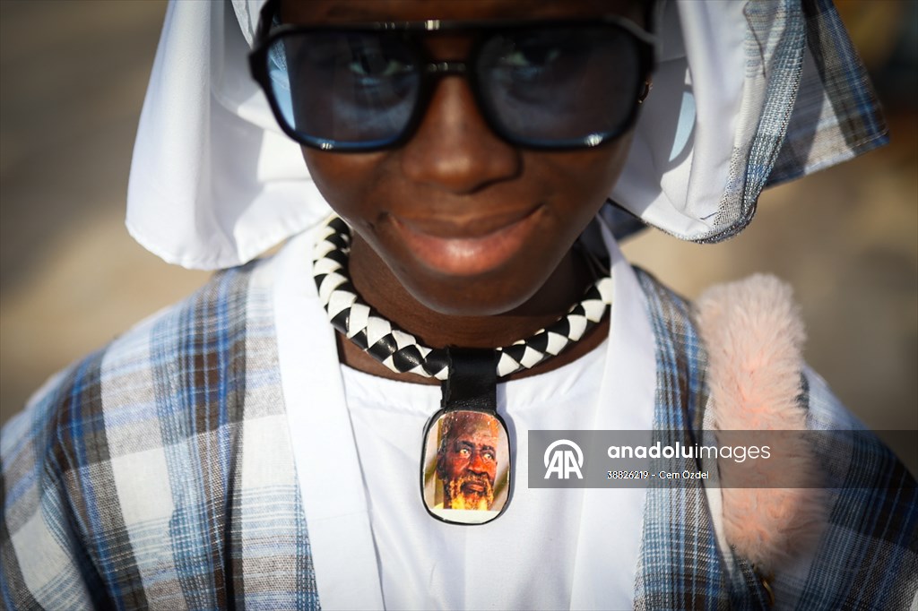 Mouride Sufi followers gather for 'Grand Magal' in Touba, Senegal