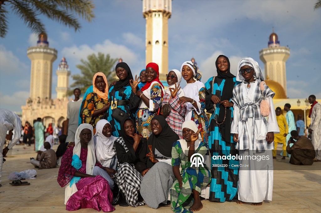Mouride Sufi followers gather for 'Grand Magal' in Touba, Senegal