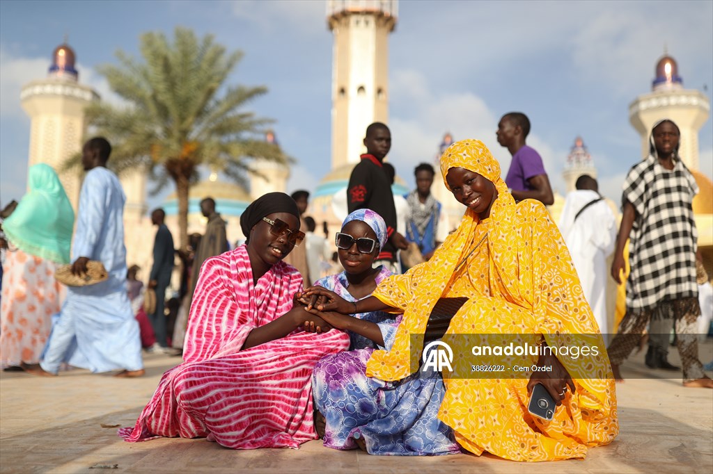 Mouride Sufi followers gather for 'Grand Magal' in Touba, Senegal