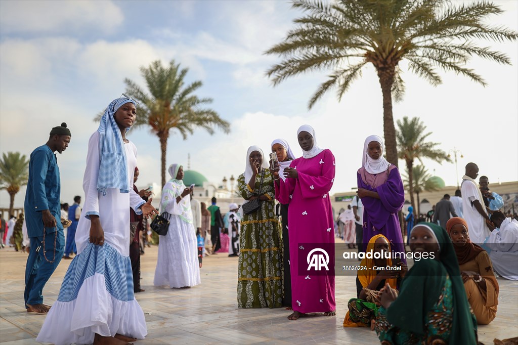 Mouride Sufi followers gather for 'Grand Magal' in Touba, Senegal