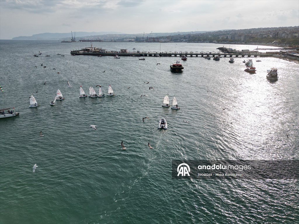 Tekirdağ'da Küresel Sumud Filosu'na destek