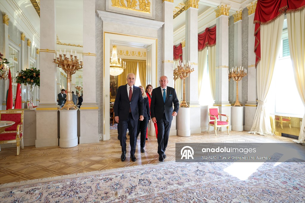 Tamas Sulyok - Numan Kurtulmus meeting in Budapest