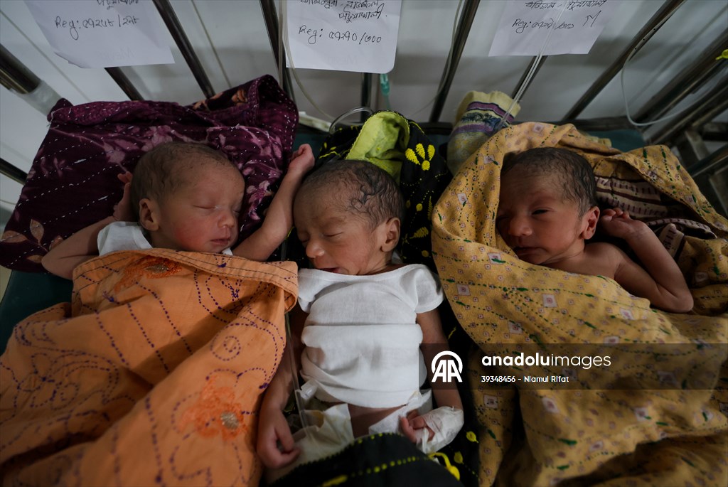 Bangladeshi Mother Gives Birth to Quintuplets in Barishal