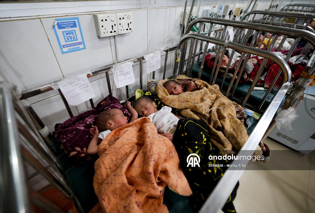Bangladeshi Mother Gives Birth to Quintuplets in Barishal