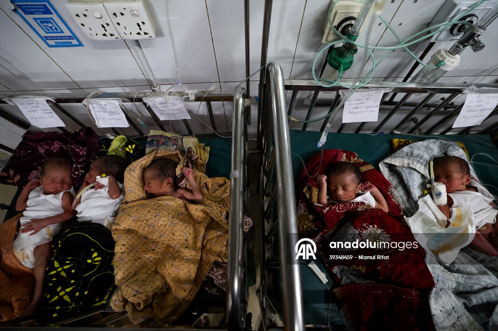 Bangladeshi Mother Gives Birth to Quintuplets in Barishal