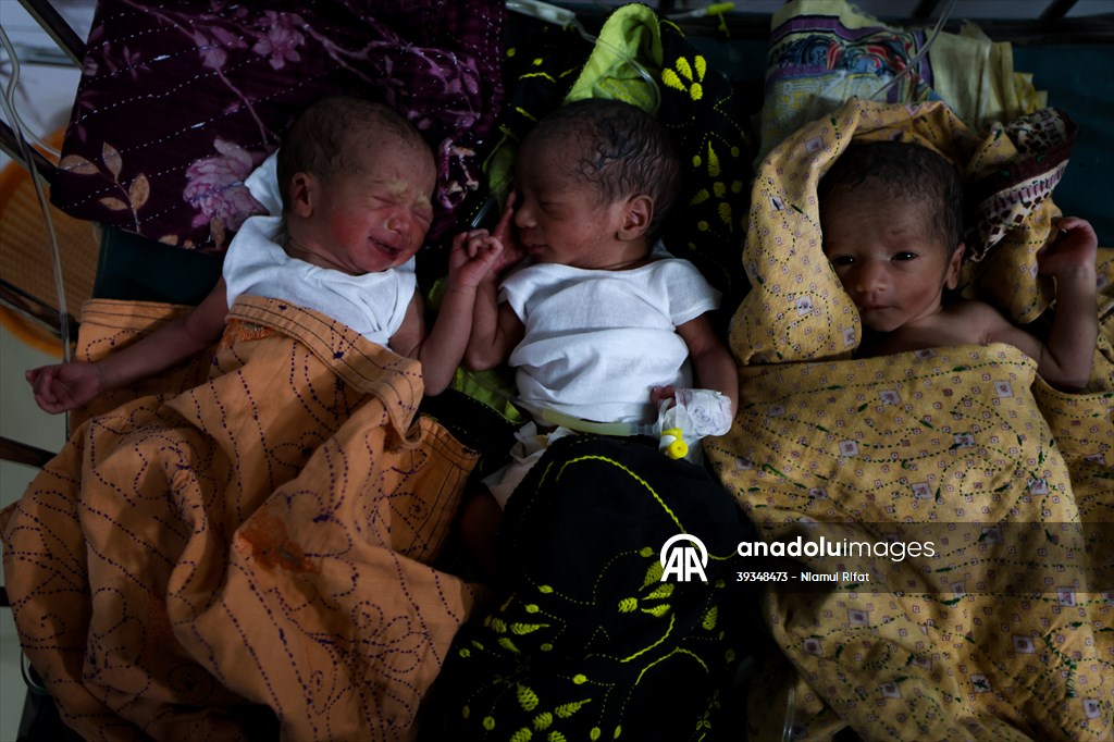 Bangladeshi Mother Gives Birth to Quintuplets in Barishal