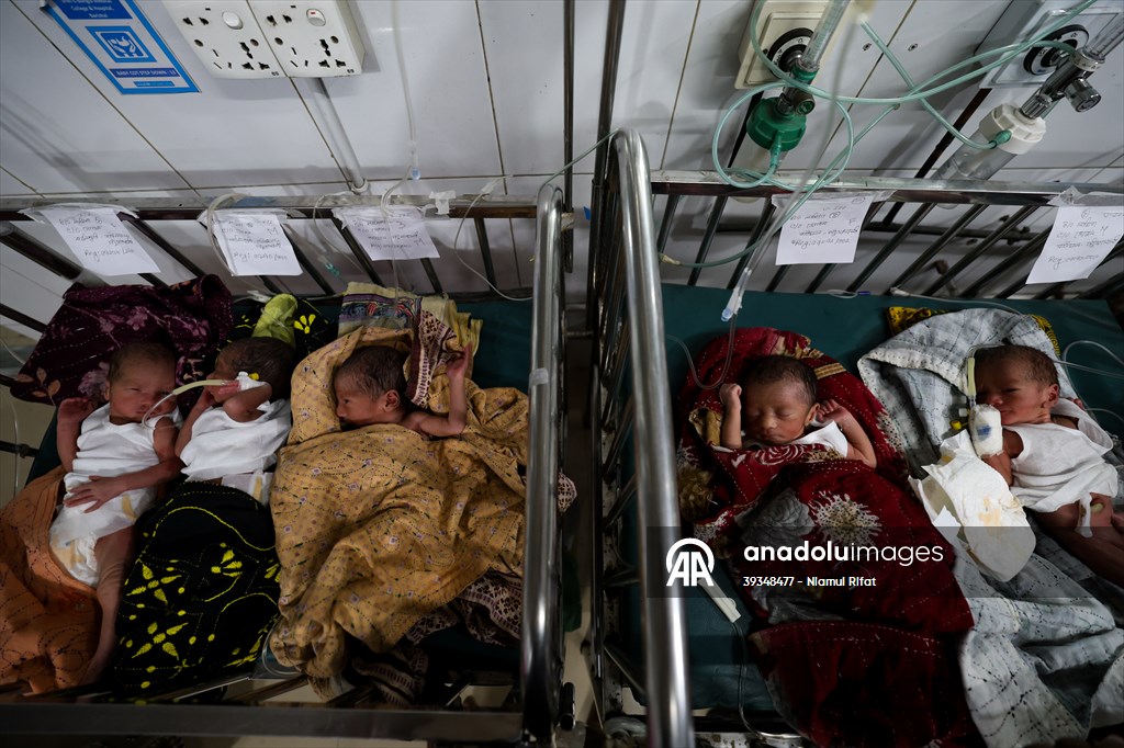 Bangladeshi Mother Gives Birth to Quintuplets in Barishal