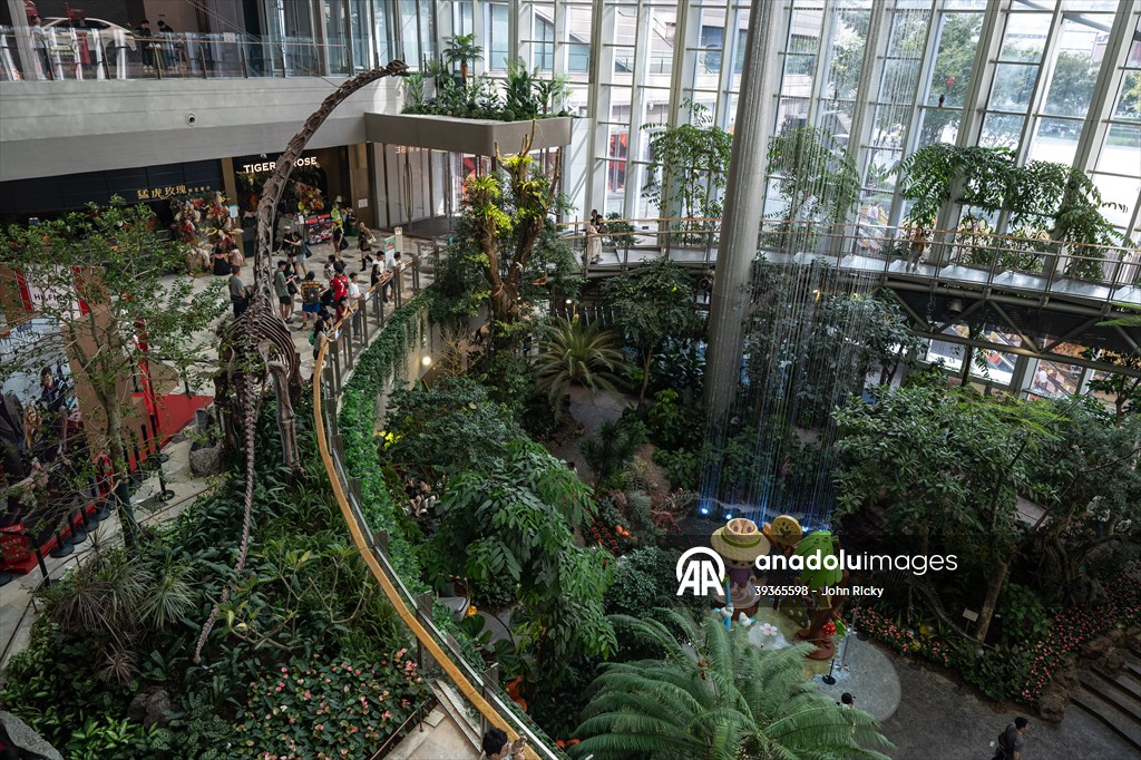 Forest-themed shopping mall in China