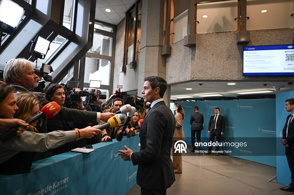 Party leaders meet for post-election talks in The Hague