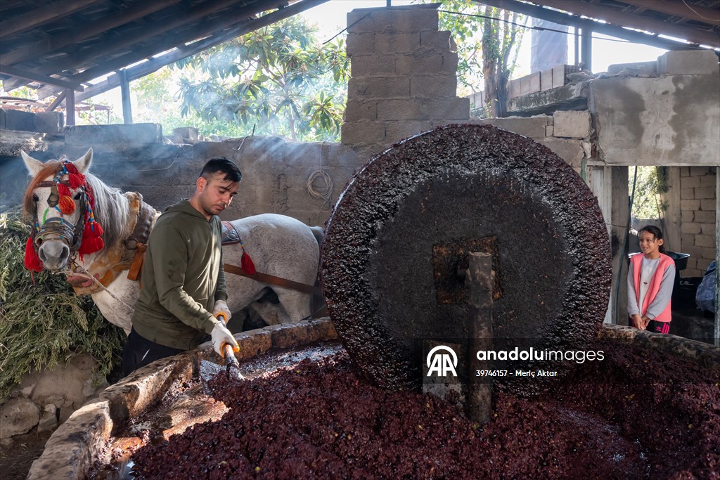 Hatay’da geleneksel “su seyti” yöntemiyle üretim devam ediyor